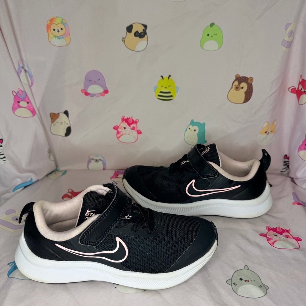 Nike Star Runner 3 Girls Sneakers - Black/Pink - Size 13.5C